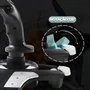 Joystick Pxn F16 Simulador De Voo Para PC Com 12 Botões 4 Eixos Acelerador Integrado