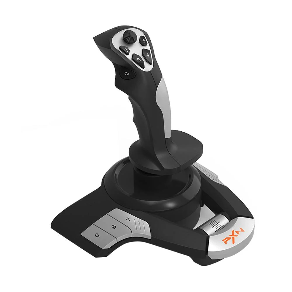 Joystick Pxn F16 Simulador De Voo Para PC Com 12 Botões 4 Eixos Acelerador Integrado - view 5