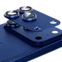 Película Câmera Traseira Compatível Com Iphone 17 Pro Max Ar Alumínio Lente Vidro Temperado Cor:azul Escuro;tamanho:ipho